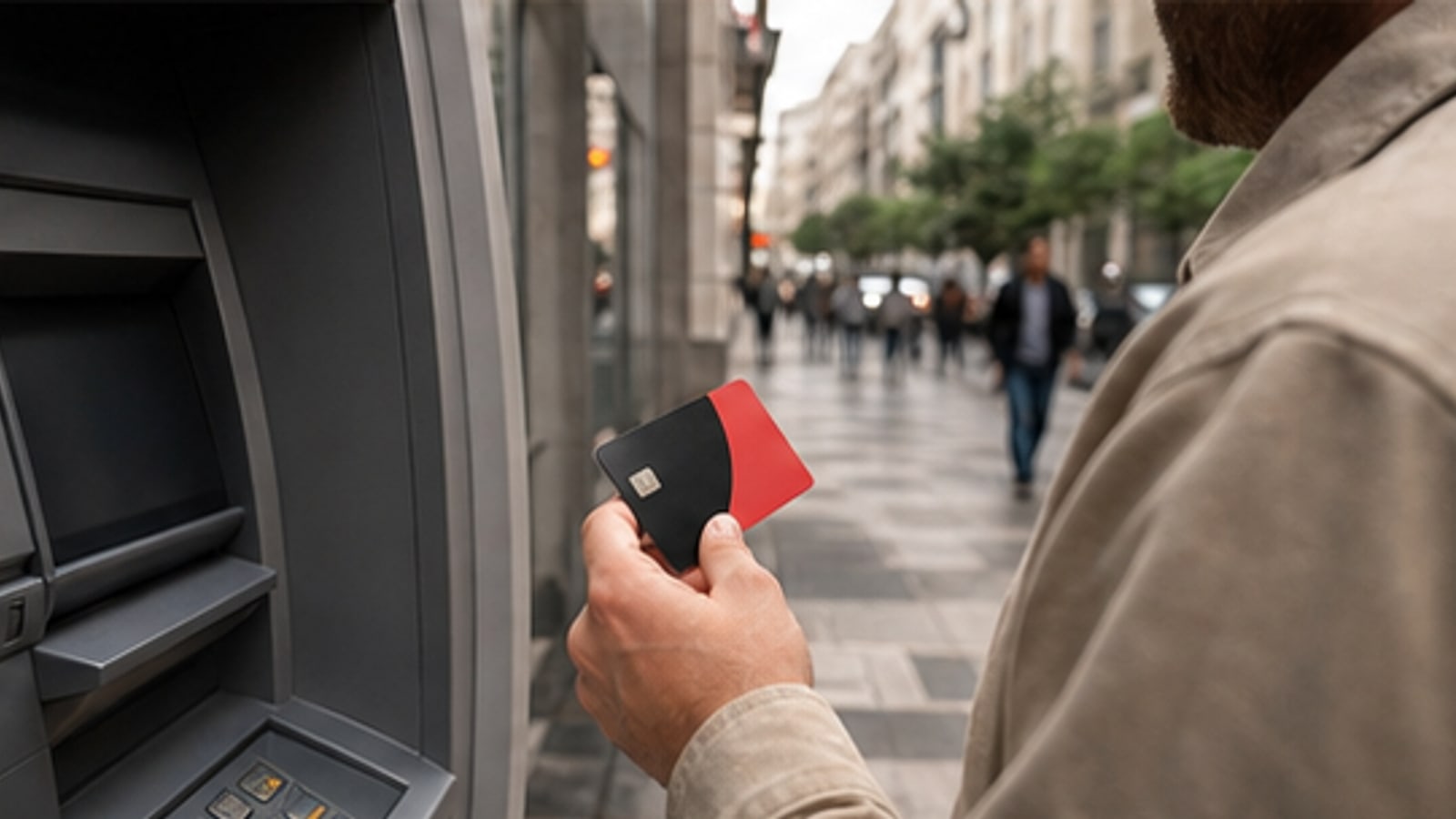 Retiro en ATM con tarjeta
